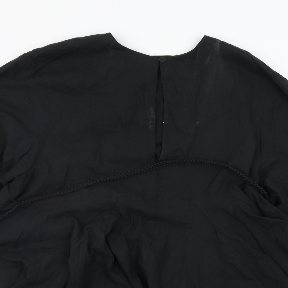 H&M Womens Black   Fit & Flare  Size XS