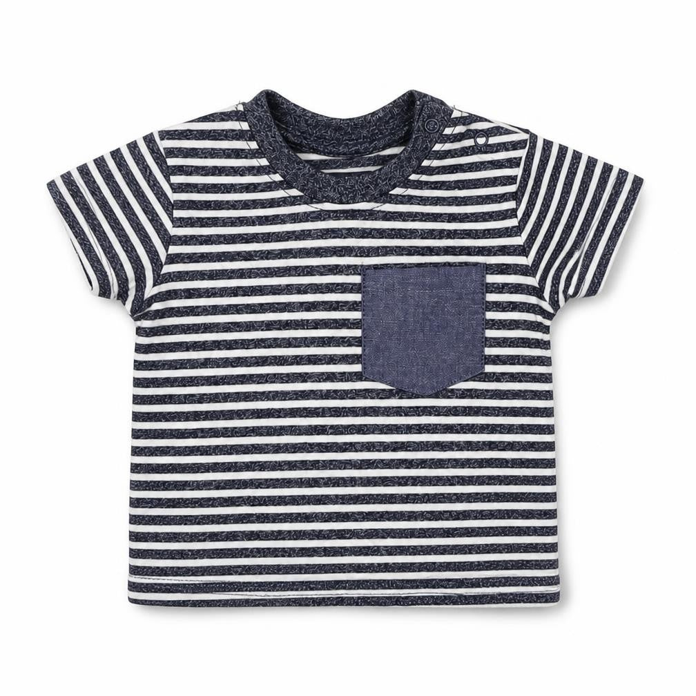 Primark Boys Multicoloured Striped  Basic T-Shirt Size 0-3 Months