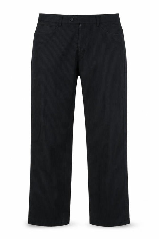Next Mens Blue Striped  Dress Pants Trousers Size 32 L30 in