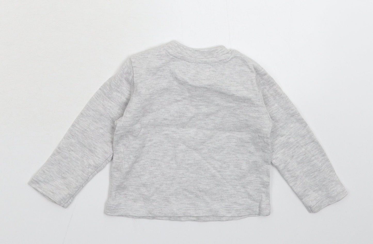 Very Baby Grey   Basic T-Shirt Size 3-6 Months