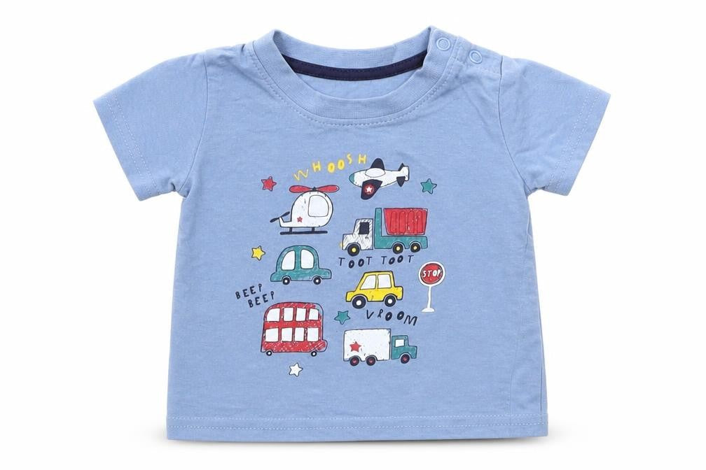 Primark Baby Blue   Basic T-Shirt Size 3-6 Months