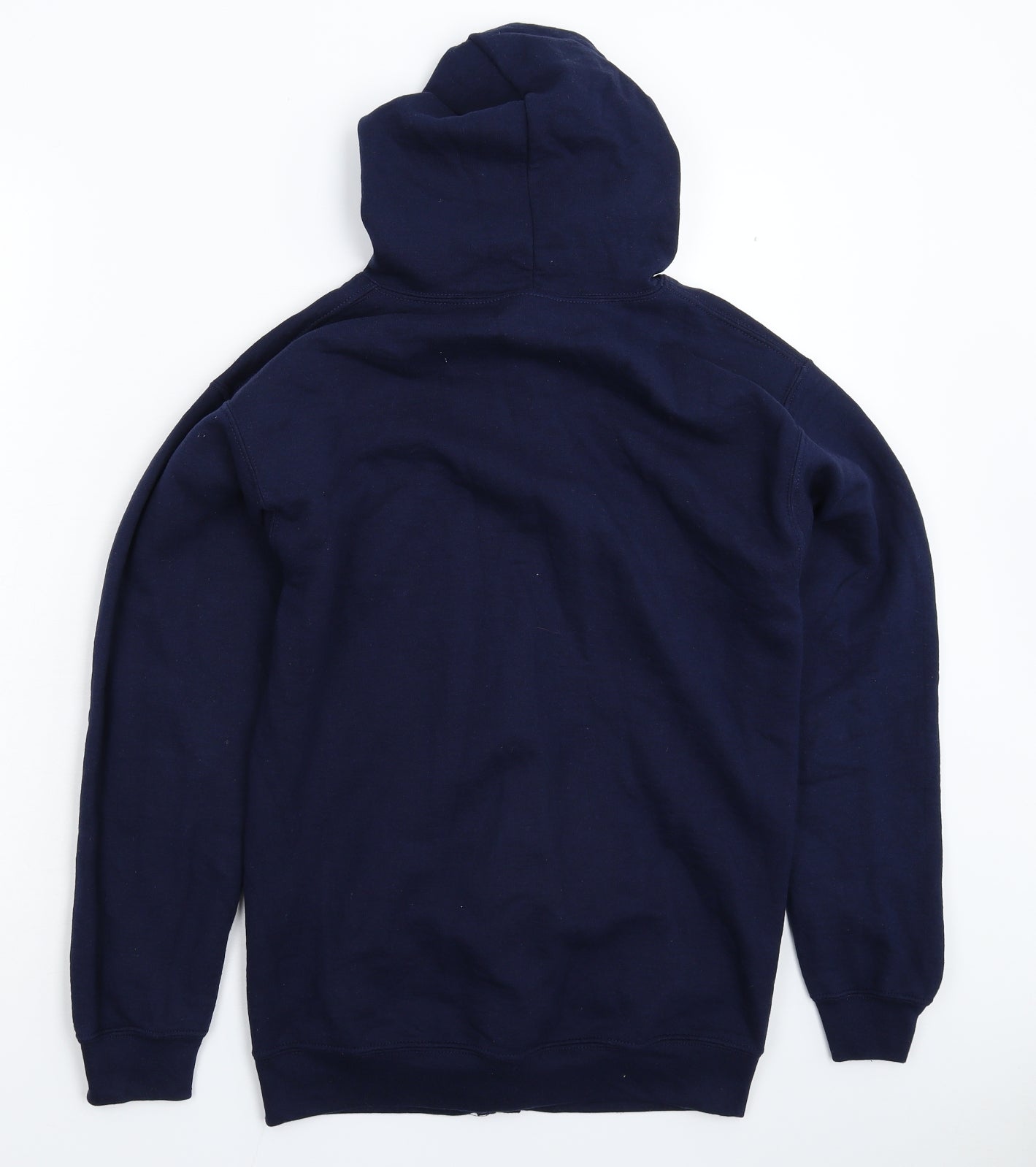 Gildan Mens Blue   Full Zip Hoodie Size S  - Oldham Athletic