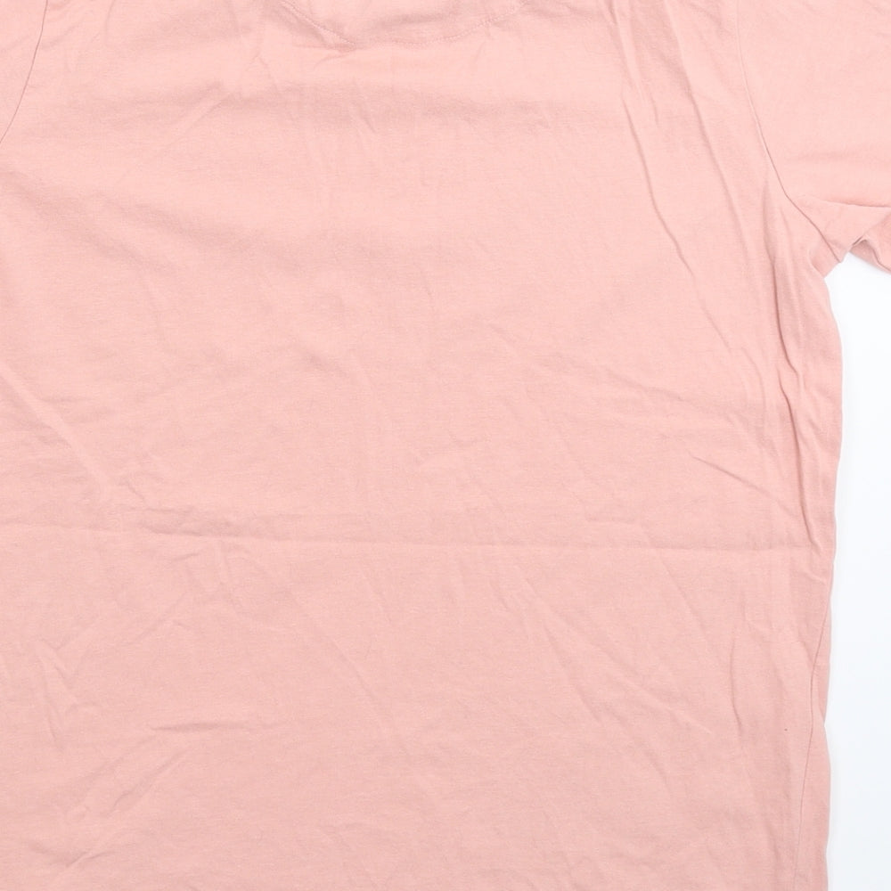 Marks and Spencer Boys Pink   Basic T-Shirt Size 13-14 Years