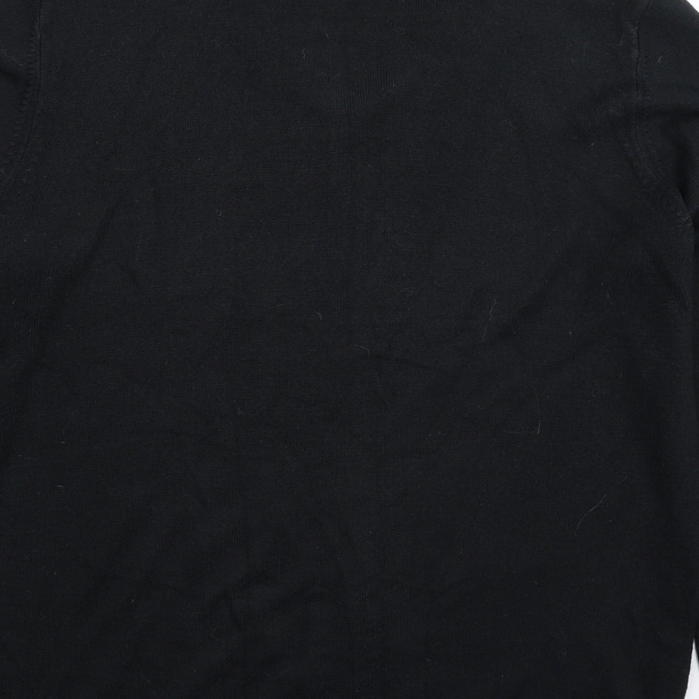 Marks and Spencer Womens Black  Knit Pullover Jumper Size M