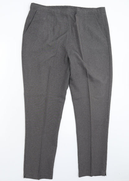 Preworn Womens Grey   Trousers  Size 38 in L29 in