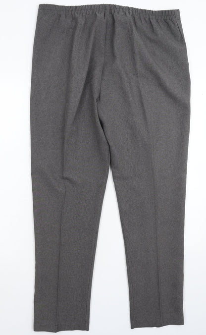 Preworn Womens Grey   Trousers  Size 38 in L29 in