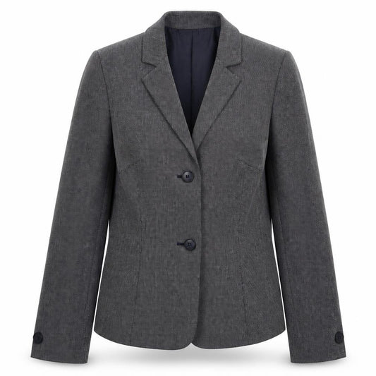 Marks and Spencer Womens Blue Spotted  Jacket Blazer Size 12