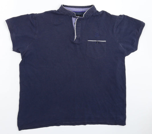 Jacamo Mens Blue    Button-Up Size L