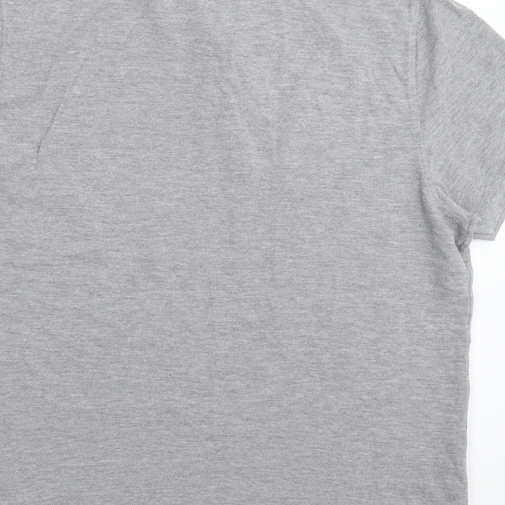 Unbias Mens Grey    Polo Size L