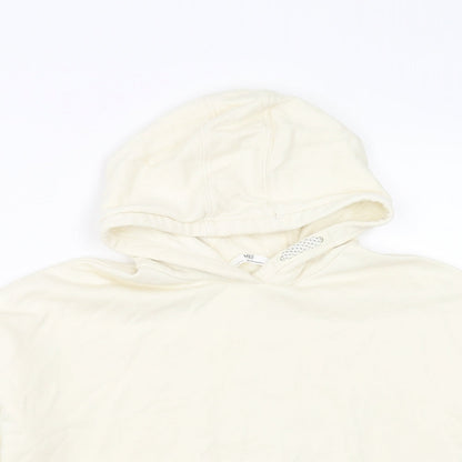 Marks & Spencer Girls Ivory   Pullover Hoodie Size 11-12 Years