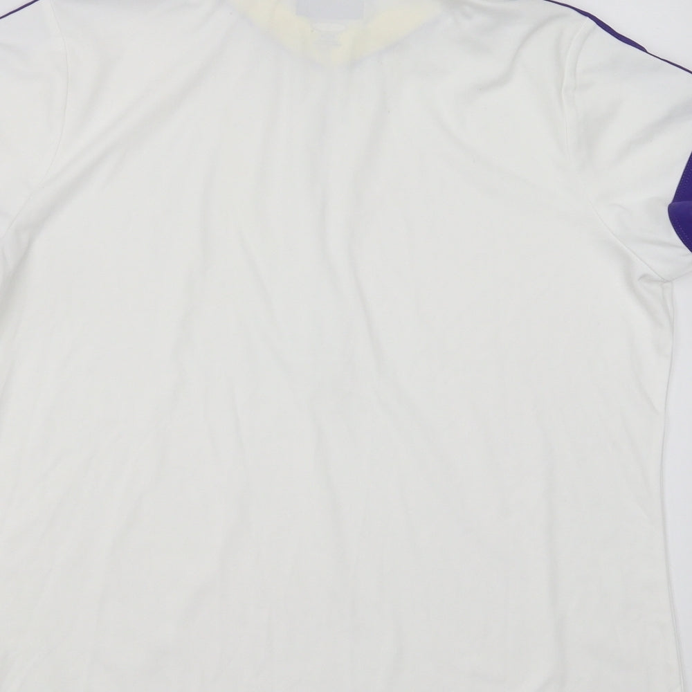GU Womens White   Basic Polo Size M
