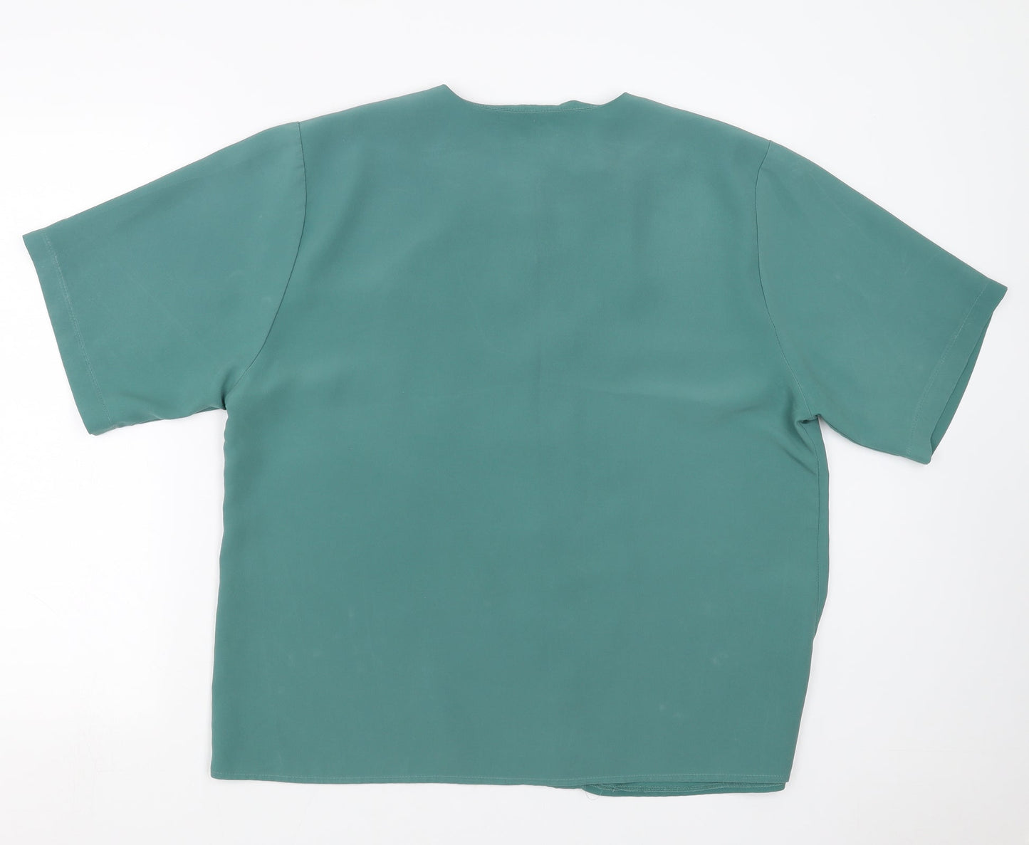 Amari Womens Green   Basic Blouse Size 18