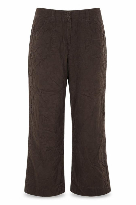 F&F Womens Brown   Trousers  Size 38 in L28 in