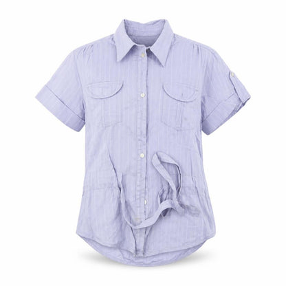 Marks & Spencer  Womens Blue   Basic Button-Up Size 8