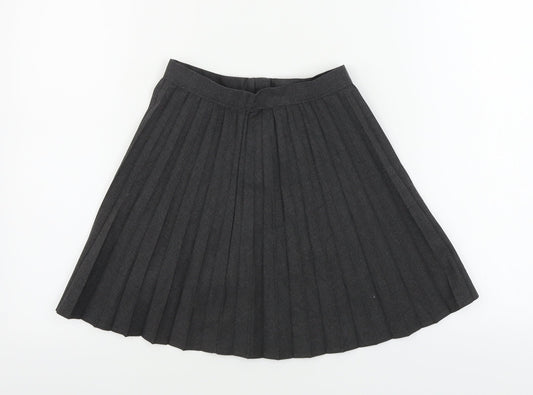George  Girls Grey   A-Line Skirt Size 6-7 Years