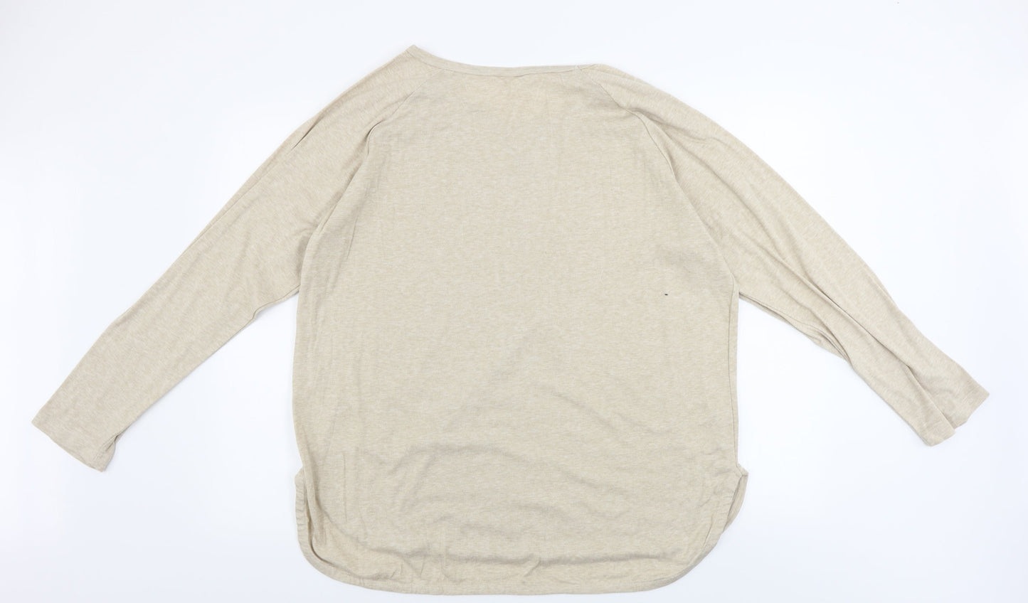 Popyoung  Womens Beige   Pullover Jumper Size 3XL