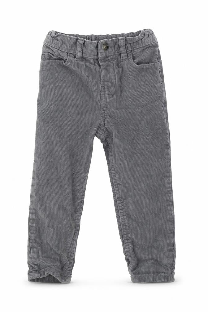 TU Girls Grey  Corduroy  Trousers Size 2 Years