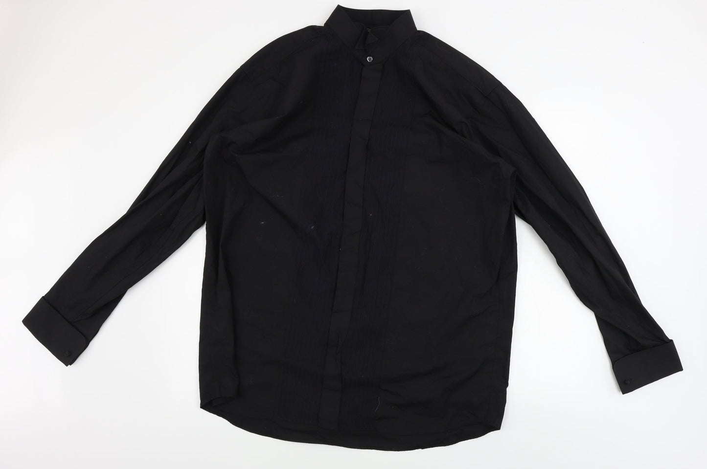 colin ross Mens Black    Button-Up Size 17