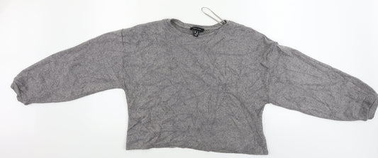New Look Womens Grey   Pullover Jumper Size M