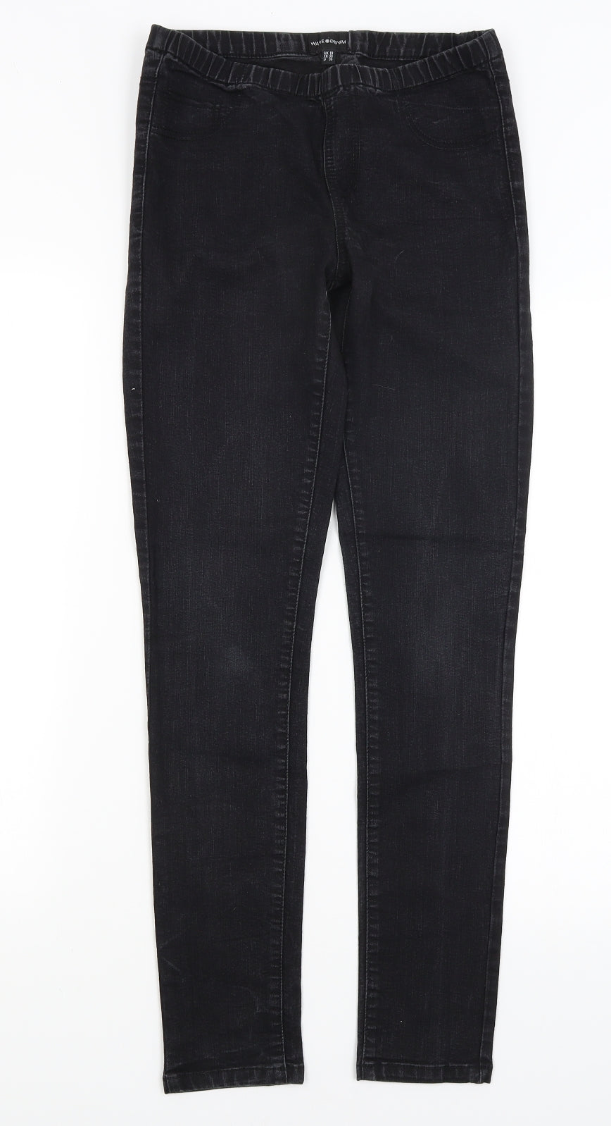 Warehouse Womens Black   Jegging Jeans Size 10 L28 in