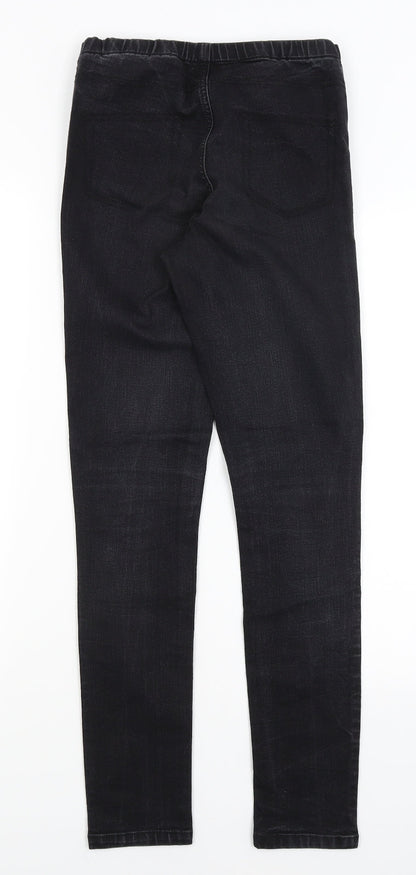 Warehouse Womens Black   Jegging Jeans Size 10 L28 in