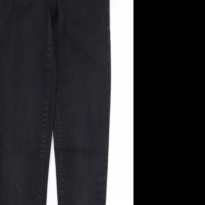 Warehouse Womens Black   Jegging Jeans Size 10 L28 in