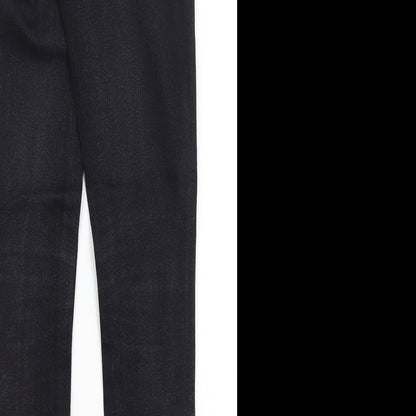 Warehouse Womens Black   Jegging Jeans Size 10 L28 in