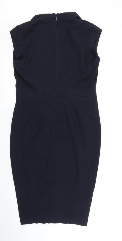 Next Womens Blue   Sheath  Size 10