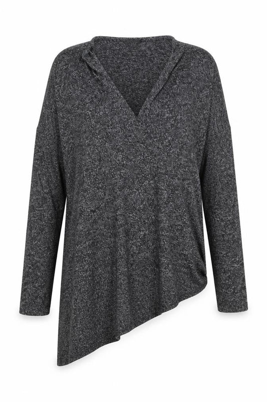 River Island Womens Grey   Basic Blouse Size 8