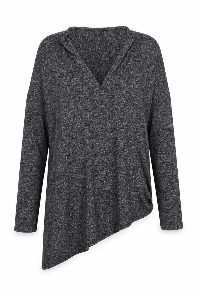 River Island Womens Grey   Basic Blouse Size 8