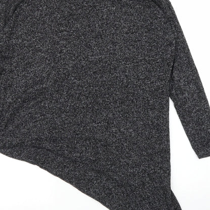 River Island Womens Grey   Basic Blouse Size 8