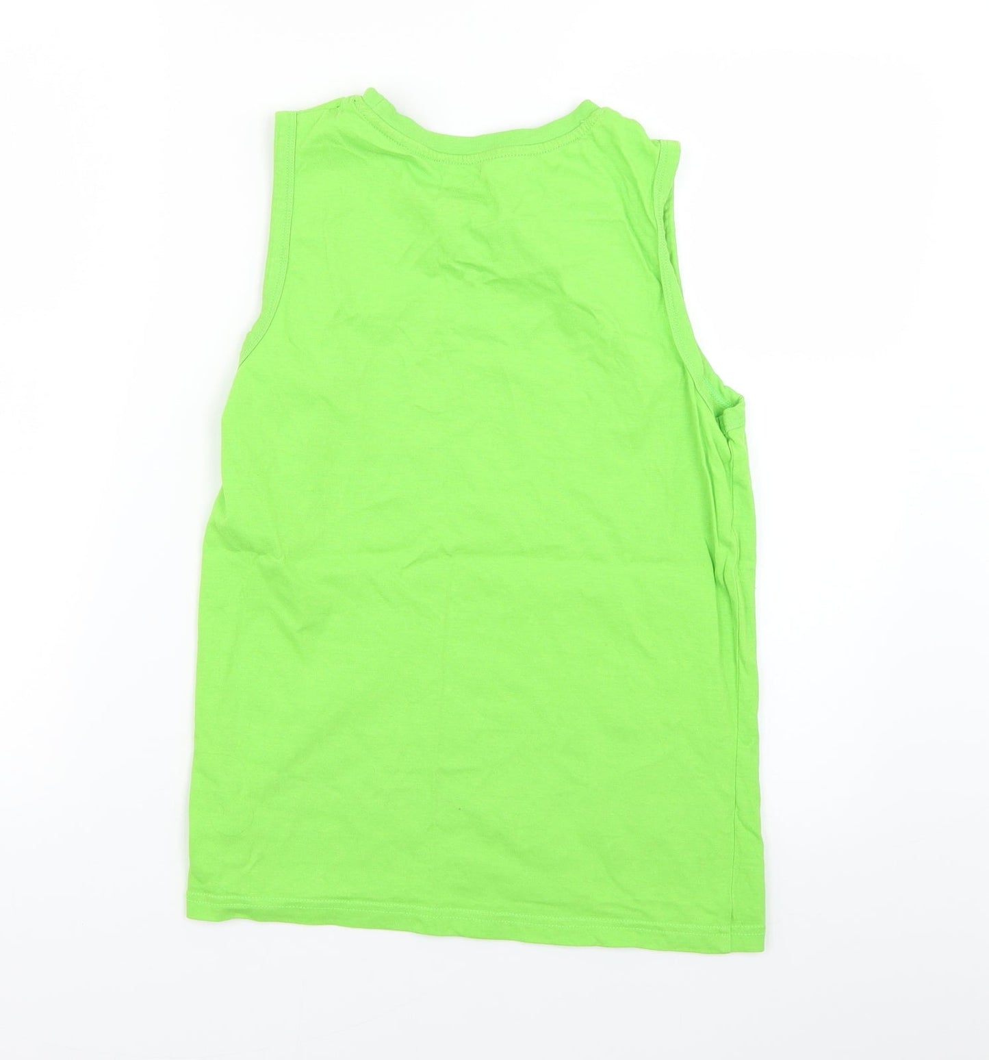 F&F Girls Green   Basic T-Shirt Size 11-12 Years