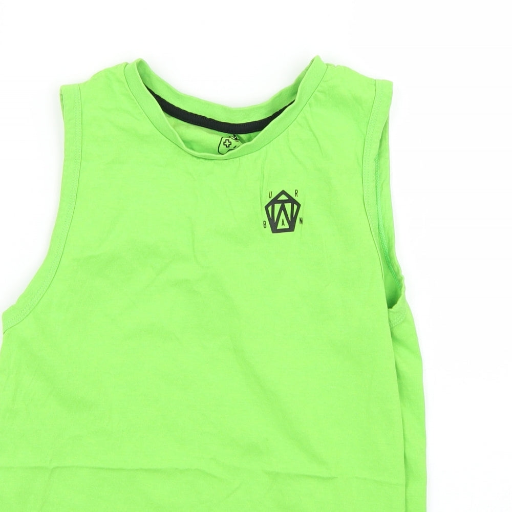 F&F Girls Green   Basic T-Shirt Size 11-12 Years