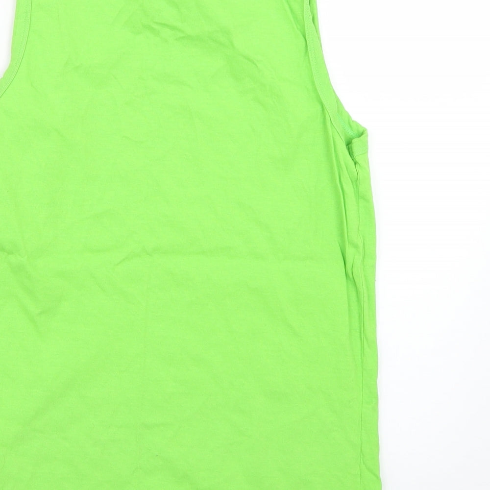 F&F Girls Green   Basic T-Shirt Size 11-12 Years