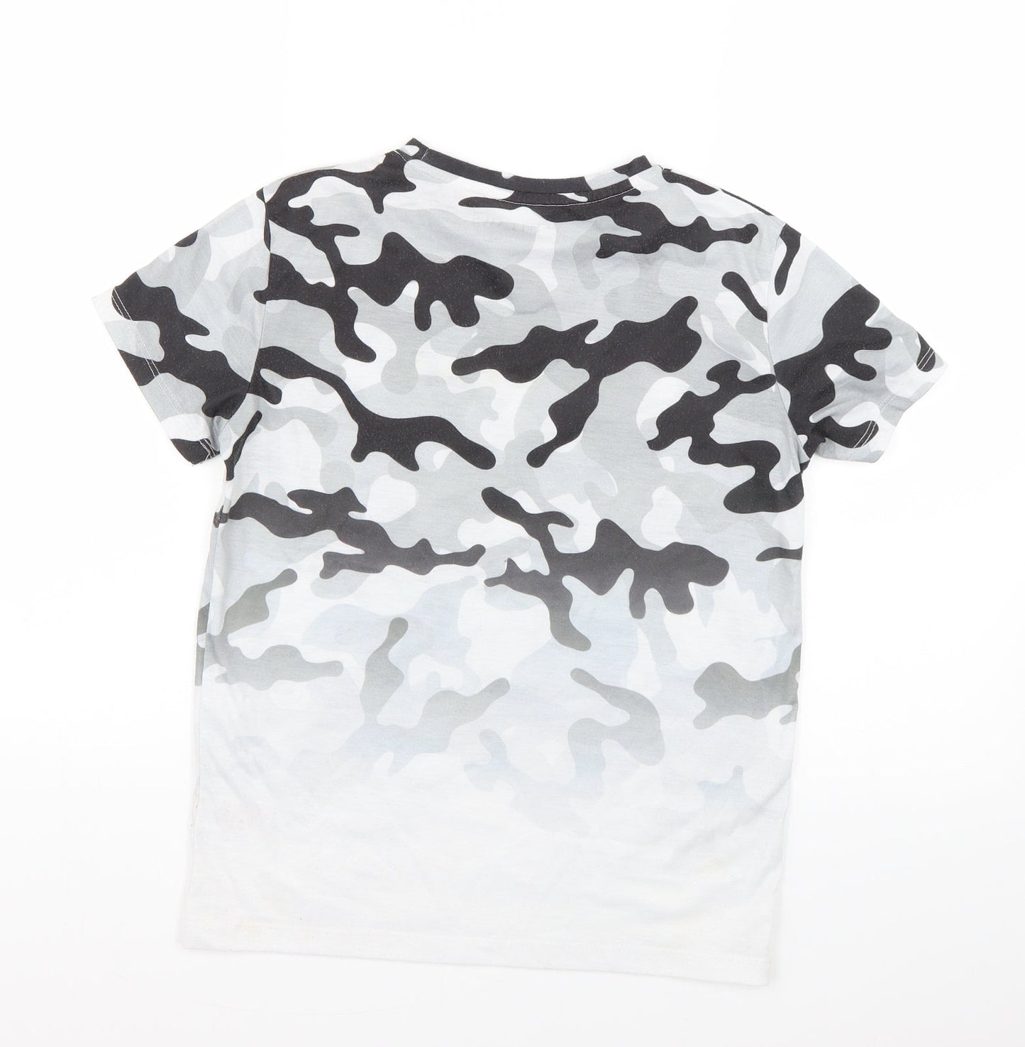outlaws Boys Multicoloured Geometric  Basic T-Shirt Size 11-12 Years