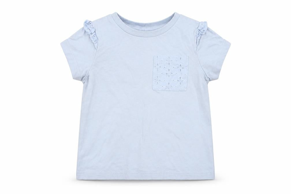 Nutmeg Baby Blue   Basic T-Shirt Size 12-18 Months