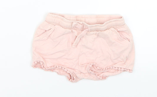 F&F Baby Pink   Cropped Trousers Size 18-24 Months