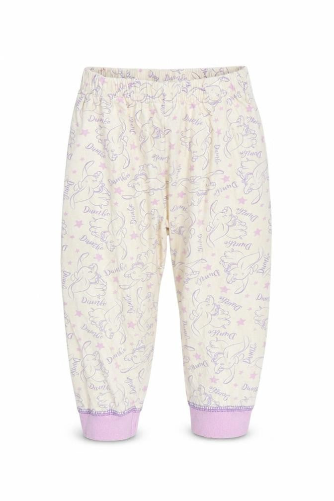 Disney Baby Purple Geometric  Cropped Trousers Size 12-18 Months