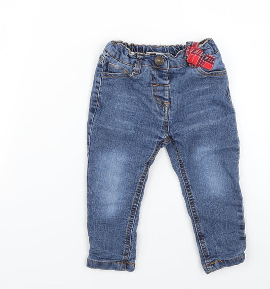 so cute Baby Blue   Cropped Jeans Size 12-18 Months