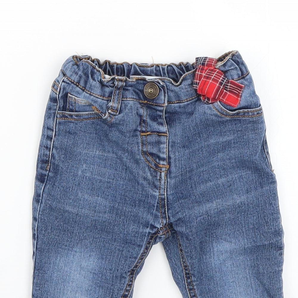 so cute Baby Blue   Cropped Jeans Size 12-18 Months