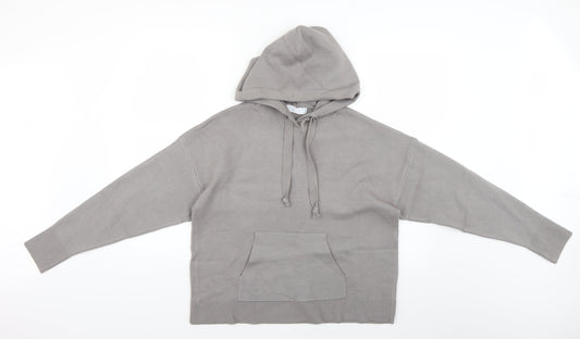 Primark Womens Grey   Pullover Hoodie Size 10