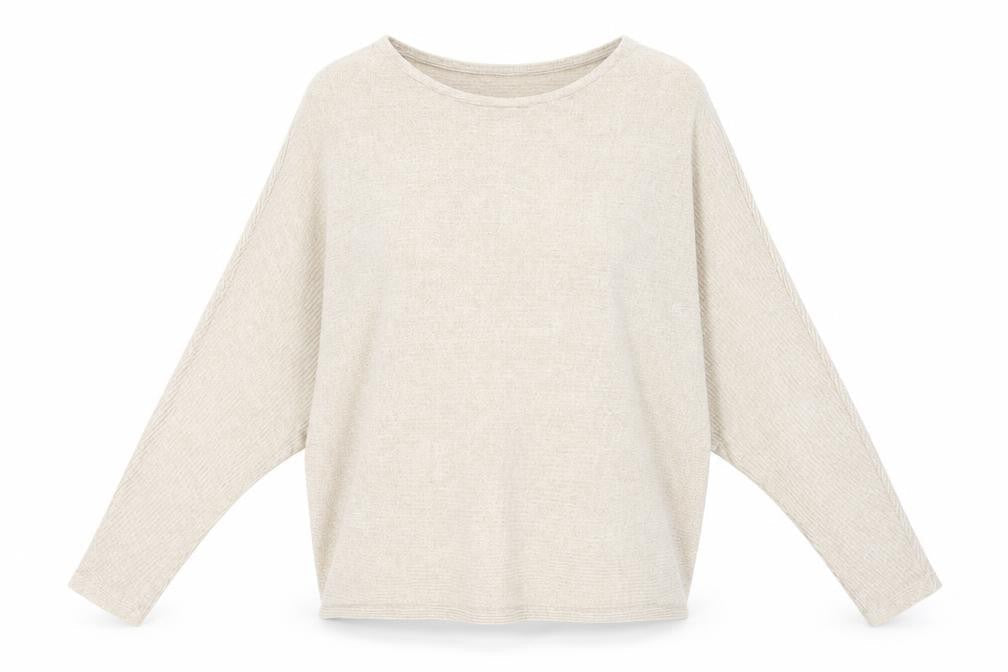 H&M Womens Beige   Pullover Jumper Size S