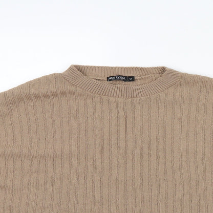 Nasty Gal Womens Brown   Pullover Jumper Size 12