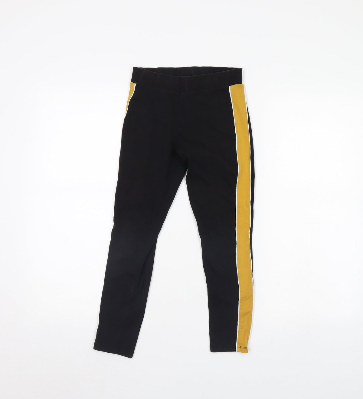 Candy Couture Girls Black   Capri Trousers Size 9 Years