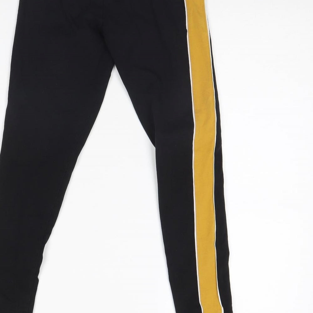 Candy Couture Girls Black   Capri Trousers Size 9 Years