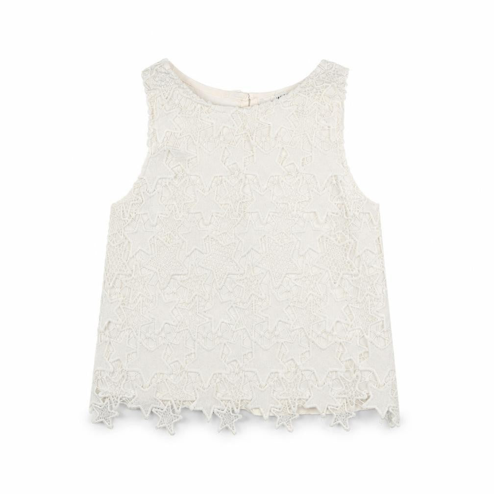 H&M Girls White   Basic Tank Size 9 Years