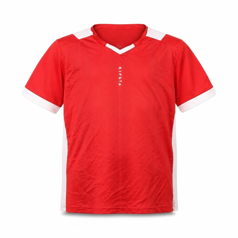 Kipsta Boys Red   Basic T-Shirt Size 10 Years