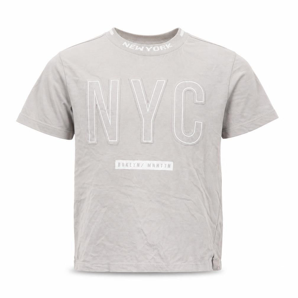 Primark Boys Grey   Basic T-Shirt Size 7 Years  - nyc