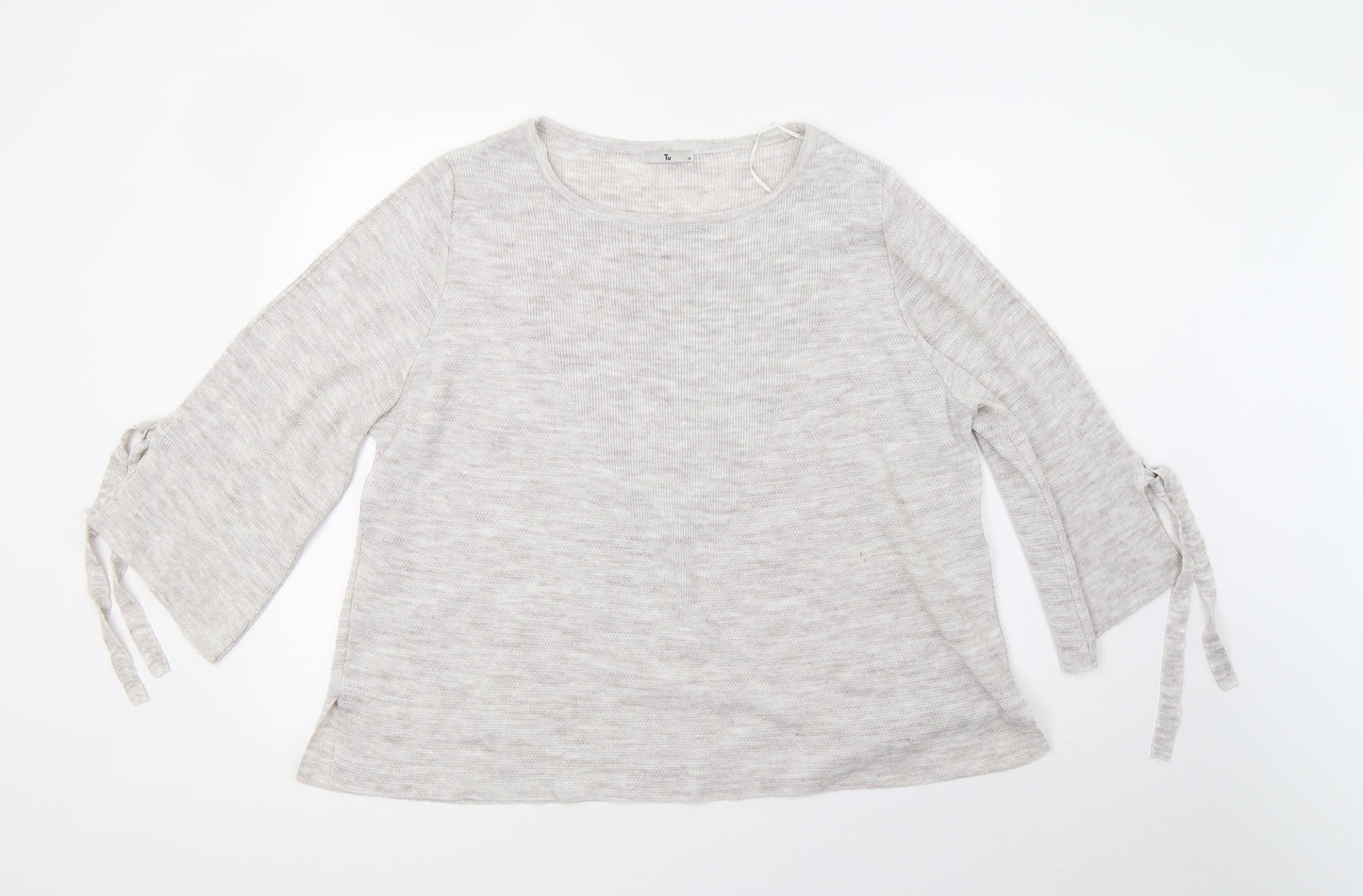 Sainsburys Womens Grey   Pullover Sweatshirt Size 16