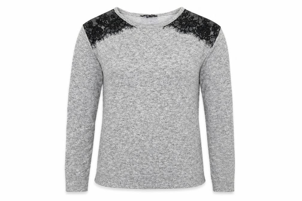 Primark Womens Grey   Pullover Sweatshirt Size 6